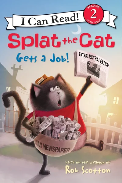 Cover of Splat the Cat Gets a Job!