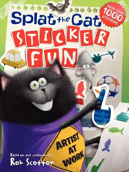 Cover of Splat the Cat Sticker Fun